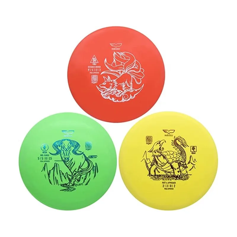 Yikun Disc Golf Starter Set (Tiger line)